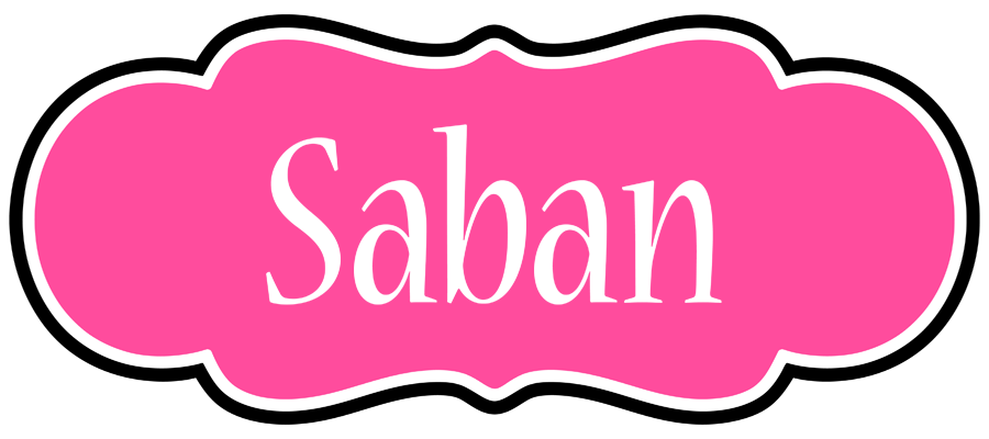 Saban invitation logo