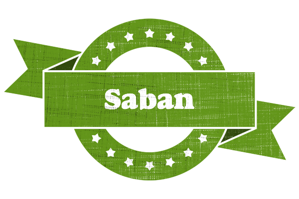Saban natural logo