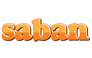 Saban orange logo