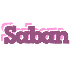 Saban relaxing logo