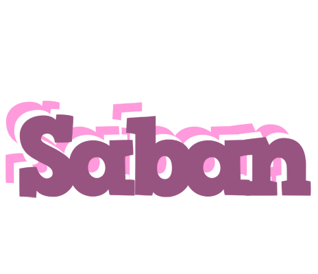 Saban relaxing logo
