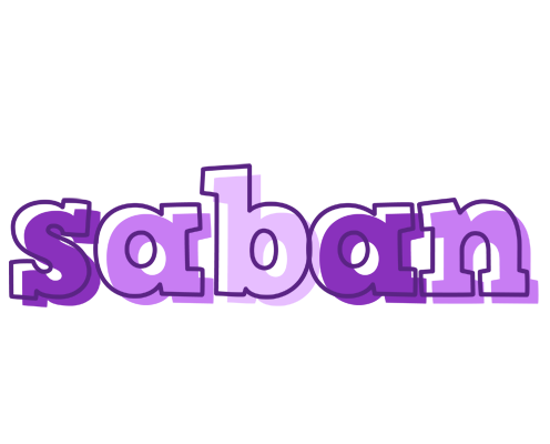 Saban sensual logo