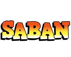 Saban sunset logo