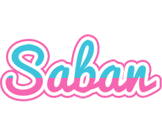 Saban woman logo