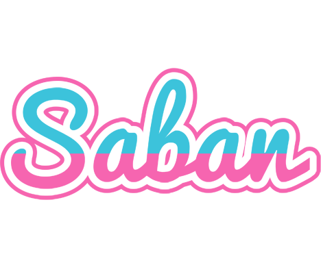 Saban woman logo