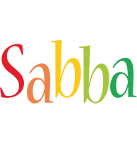 Sabba birthday logo