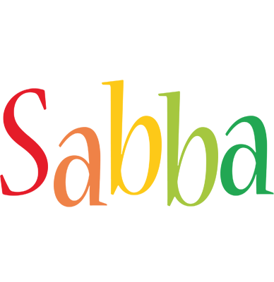 Sabba birthday logo