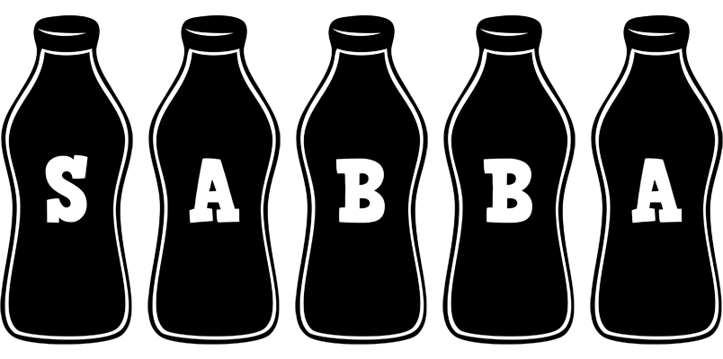 Sabba bottle logo
