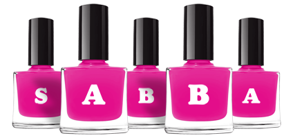 Sabba nails logo