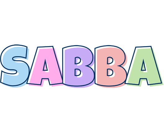 Sabba pastel logo