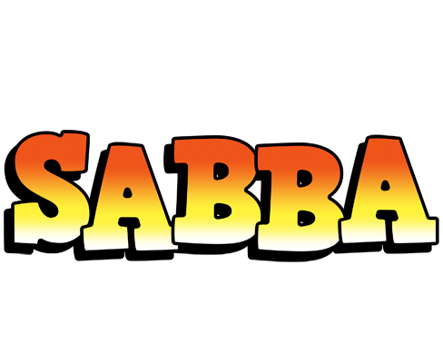 Sabba sunset logo