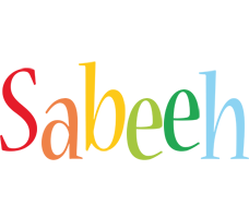 Sabeeh birthday logo