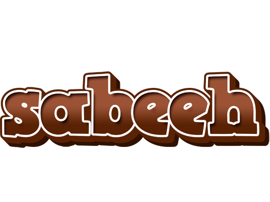 Sabeeh brownie logo