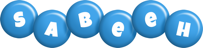 Sabeeh candy-blue logo