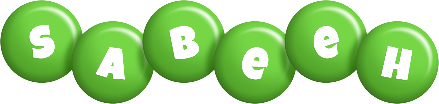 Sabeeh candy-green logo