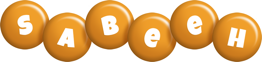 Sabeeh candy-orange logo