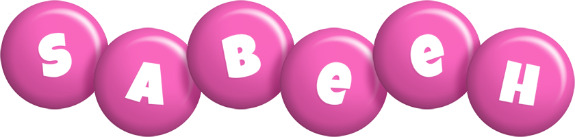 Sabeeh candy-pink logo