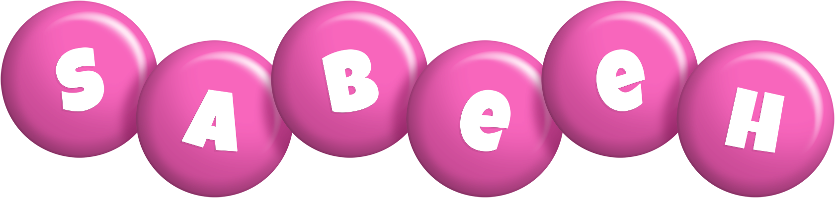 Sabeeh candy-pink logo