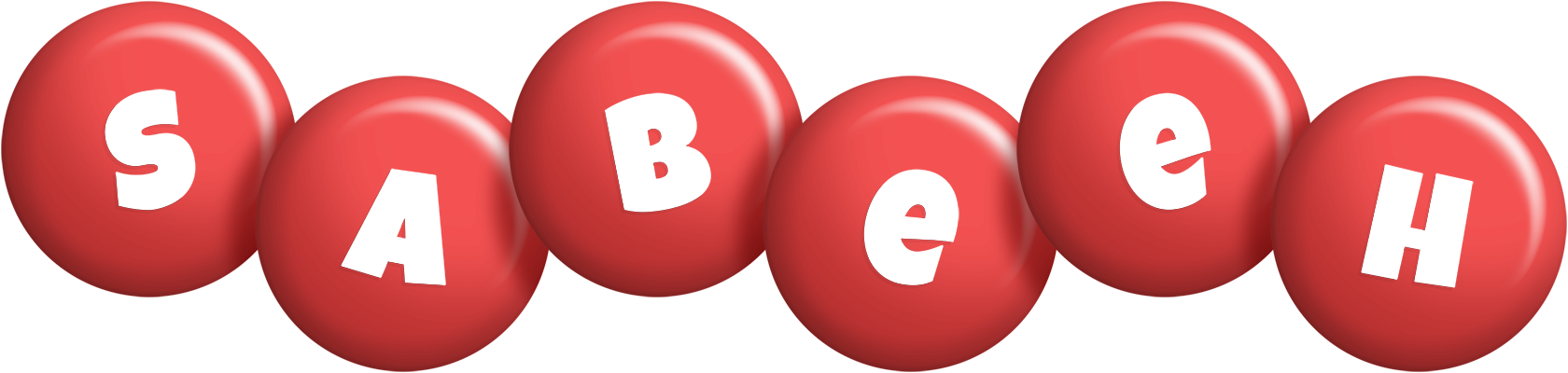 Sabeeh candy-red logo