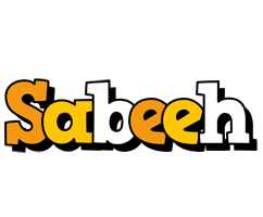 Sabeeh cartoon logo