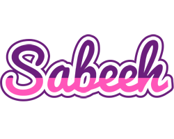 Sabeeh cheerful logo