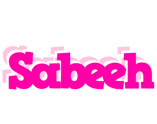Sabeeh dancing logo