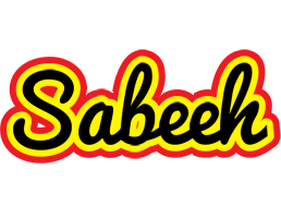 Sabeeh flaming logo