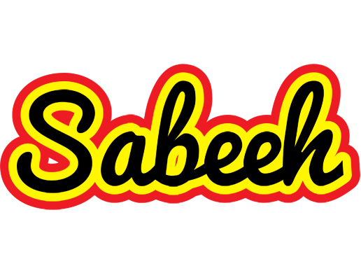 Sabeeh flaming logo