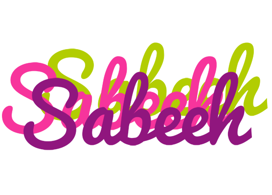 Sabeeh flowers logo