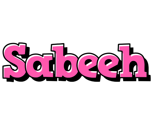 Sabeeh girlish logo