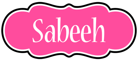 Sabeeh invitation logo
