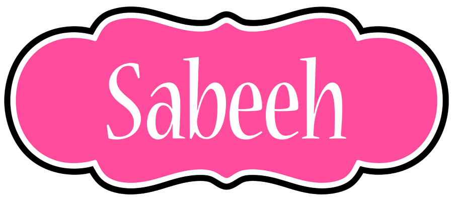 Sabeeh invitation logo