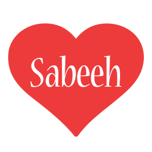 Sabeeh love logo