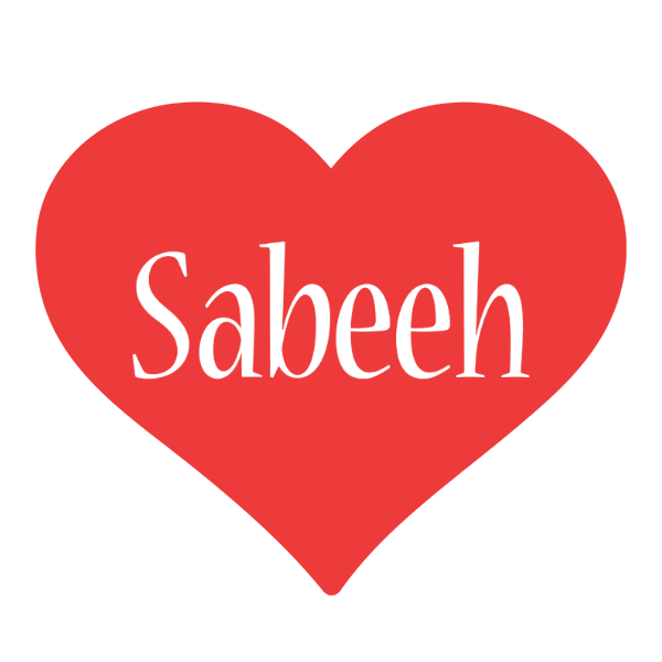 Sabeeh love logo