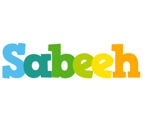 Sabeeh rainbows logo