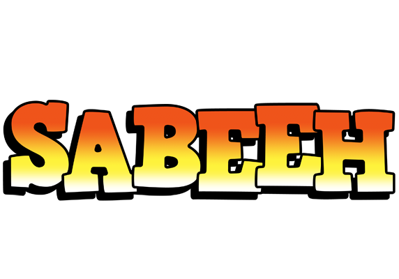 Sabeeh sunset logo