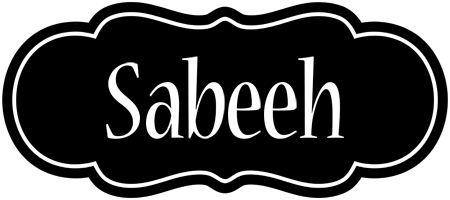 Sabeeh welcome logo
