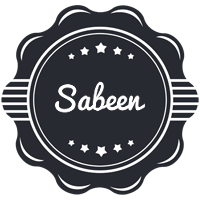 Sabeen badge logo