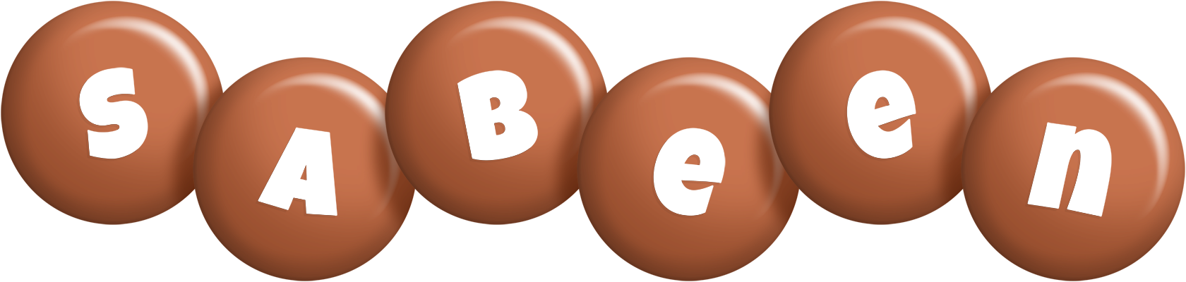 Sabeen candy-brown logo