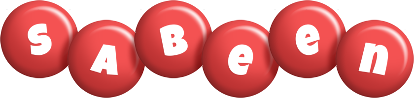 Sabeen candy-red logo