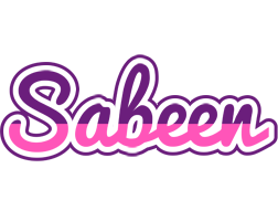 Sabeen cheerful logo