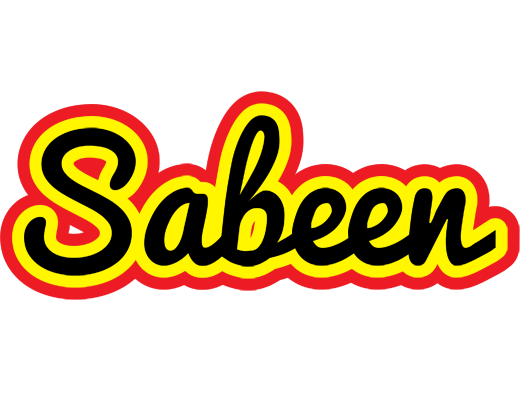 Sabeen flaming logo