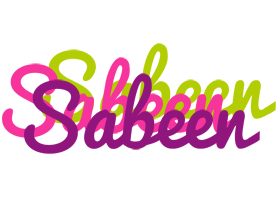 Sabeen flowers logo