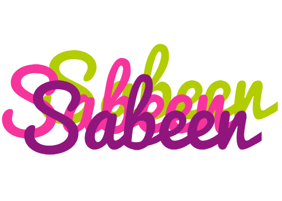 Sabeen flowers logo