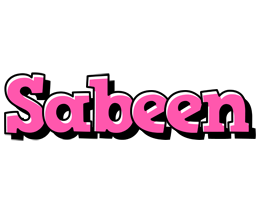 Sabeen girlish logo