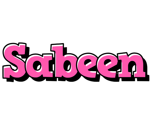 Sabeen girlish logo