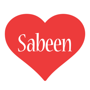 Sabeen love logo