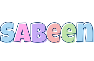 Sabeen pastel logo