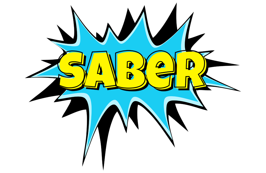 Saber amazing logo
