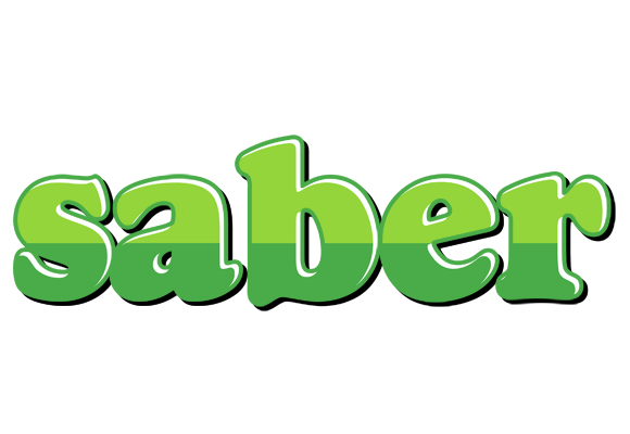 Saber apple logo
